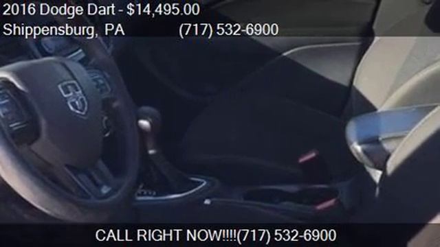 2016 Dodge Dart SXT 4dr Sedan for sale in Shippensburg, PA 1 смотреть онлайн