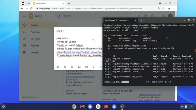 INSTALL OLIVE EDITOR DI CHROMEBOOK смотреть онлайн