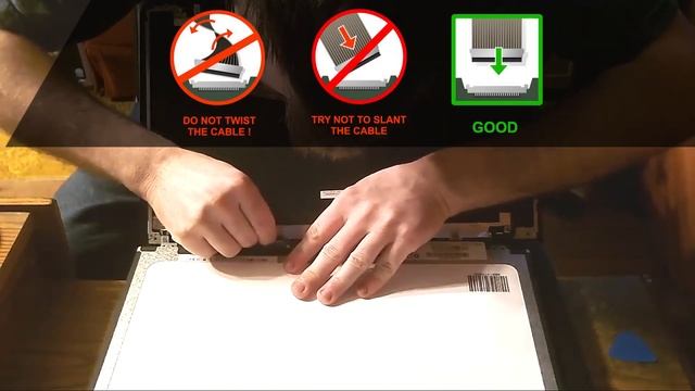 Broken laptop screen replacement / How to replace laptop screen [HP-Compaq 15-BS] смотреть онлайн