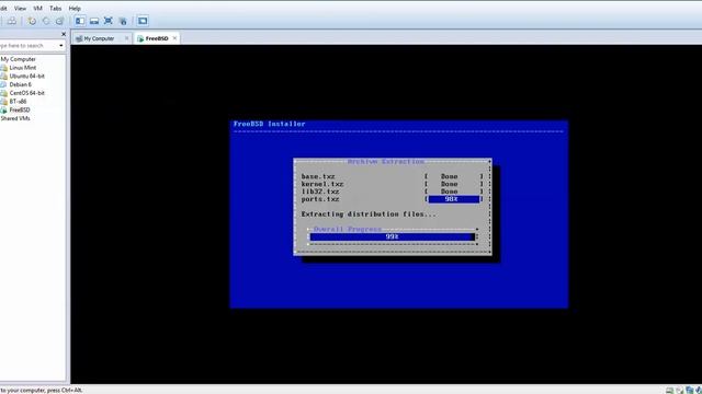 How to install freebsd 10 on vmware смотреть онлайн