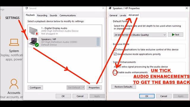 How to get your Bass Back on Windows 10. смотреть онлайн