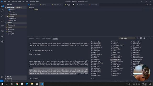 Basics of NodeJS by Swarag Narayanshetty смотреть онлайн