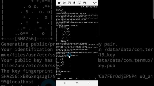휴대폰에 openssh 설치하여 windows10 에서 접속하기(1) смотреть онлайн