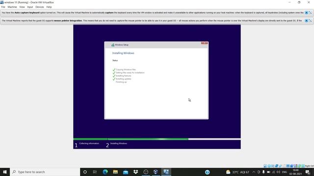 Installing Windows 11 on Virtualbox | Virtual Boy смотреть онлайн
