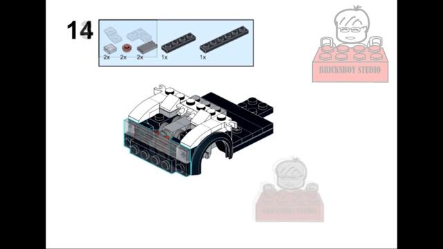 LEGO MOC#81-2/Tutorial #19 Japan Police Hatchback 日本の警察のハッチバック смотреть онлайн