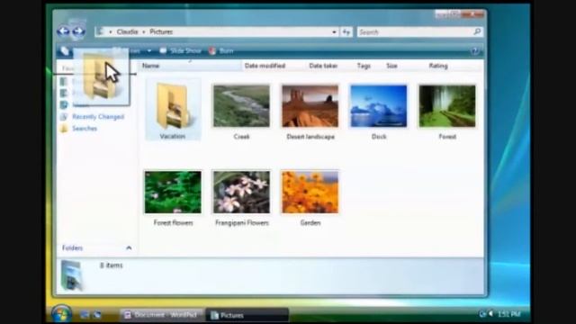 Windows Vista Working With File And Folder смотреть онлайн