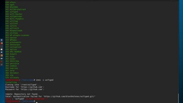 Onex – Library Of Hacking Tools For Termux And Other Linux Distributions