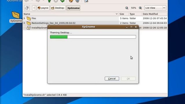 XPGnome - Windows XP on Ubuntu смотреть онлайн