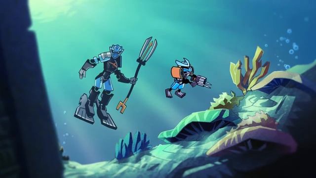 LEGO BIONICLE 2015 Story - Episode 3: Quest for the Golden Masks смотреть онлайн