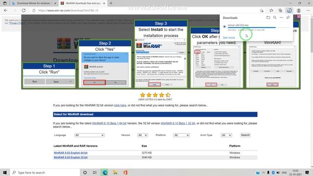 How To Download Winrar And Full Installation In New Laptop/OS