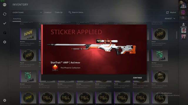 CS GO AMAZING STICKER COMBO смотреть онлайн