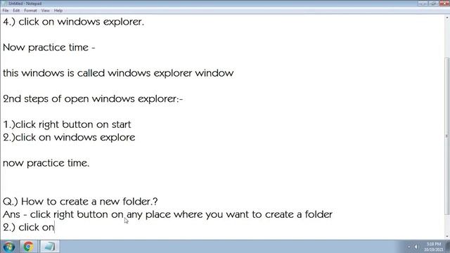 How to make folder || Windows explorer смотреть онлайн