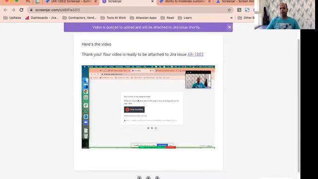 How to record screen effortlessly in Jira by using the Screenjar app? | Quick Demo | Amoeboids смотреть онлайн