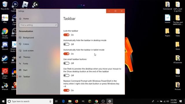 How to Hide/Move the Taskbar on Windows 10! | SCG смотреть онлайн