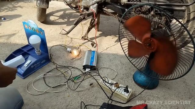 Make 500w Emergency Power Generator At Home With Your Bike смотреть онлайн