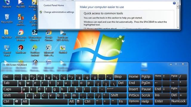 Ease of access center for windows 7 and 10 смотреть онлайн