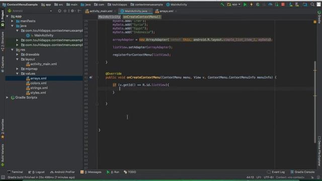 Android Context Menu - Android Bangla Tutorial смотреть онлайн