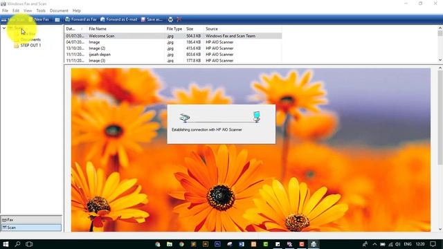 CARA SCAN DOKUMEN DI PRINTER DENGAN WINDOWS FAX AND SCAN смотреть онлайн