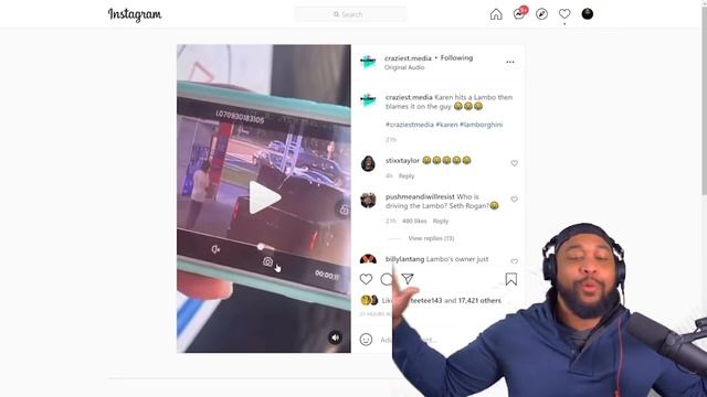 Karen HITS Lamborghini & Has a MELTDOWN смотреть онлайн