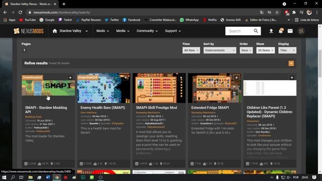 Instalando mods no Stardew Valley смотреть онлайн