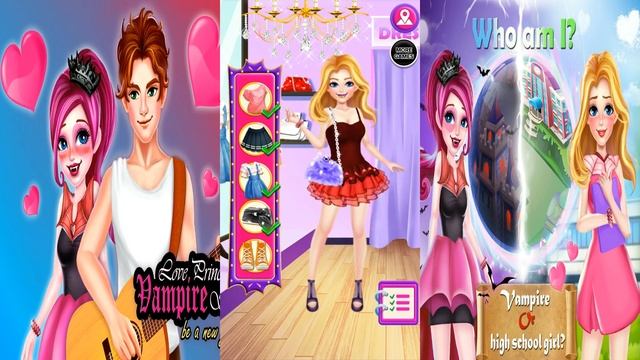 Vampire Princess The New Girl at School - Android gameplay Bear Hug Games смотреть онлайн