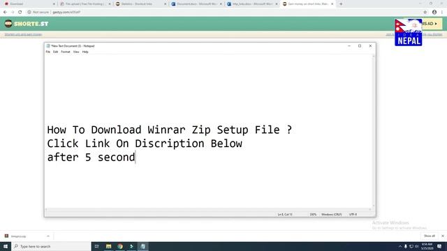 How To Create Own Password in Zip file | How to download Winrar setup file-2020 | Winrar For Win.10 смотреть онлайн