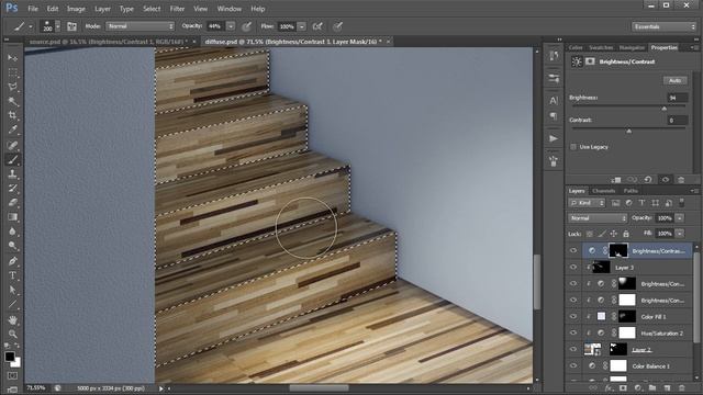 Viz-People Interior Postproduction Tutorial смотреть онлайн