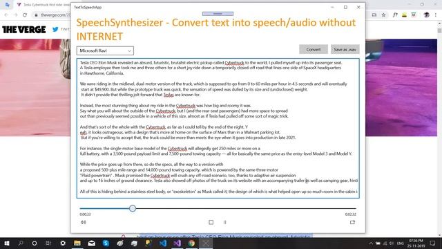UWP Text To Speech Part 3 & Demo смотреть онлайн