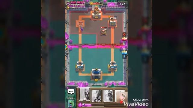Clash Royale Под прикольную музыку!!!!! смотреть онлайн