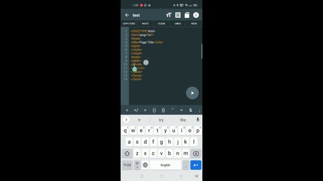 HTML Editor Mobile Phone смотреть онлайн