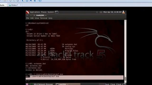 Windows 7 vs Metasploit смотреть онлайн