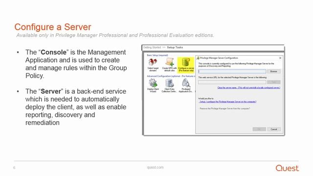 Privilege Manager for Windows - Setup Tasks (Basic Setup) смотреть онлайн