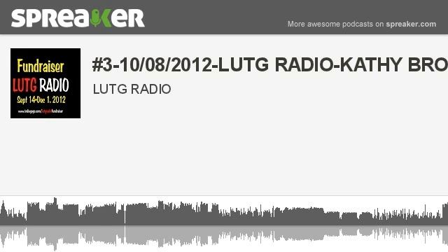 #3-10/08/2012-LUTG RADIO-KATHY BROCKS (made with Spreaker) смотреть онлайн