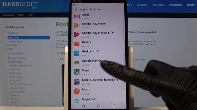 How to Enable/Disable App Notifications in Meziu M6T – Access Notifications Settings смотреть онлайн