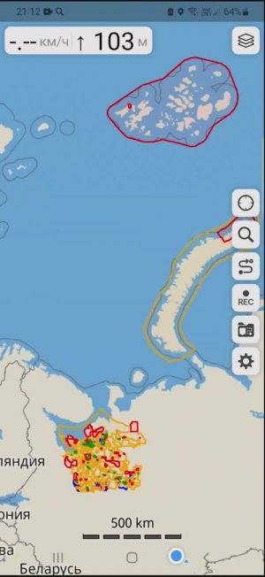 Карта охотничьих угодий Архангельской области