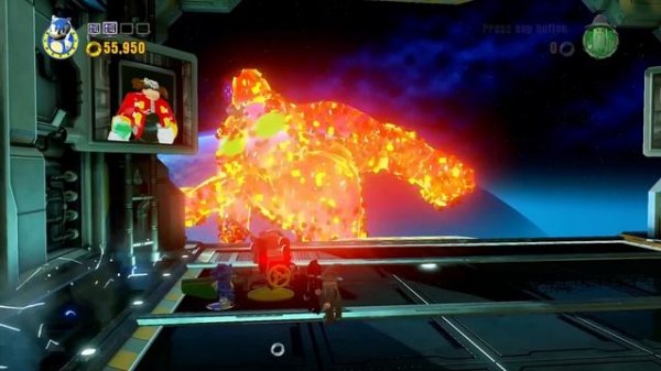 Lego Dimensions PS4 Pro - Sonic Level Pack FINALE Part 7: Chaos FINAL BOSS (4K 60FPS)