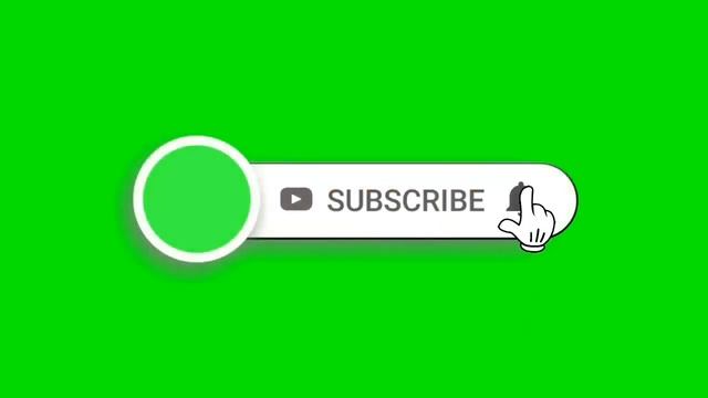 New Subscribe Button And Bell Icon Green Screen | Green Screen Subscribe Button смотреть онлайн