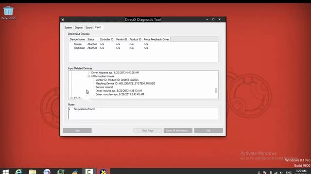 Comuter Details { DirectX Diagnostic Tool } смотреть онлайн