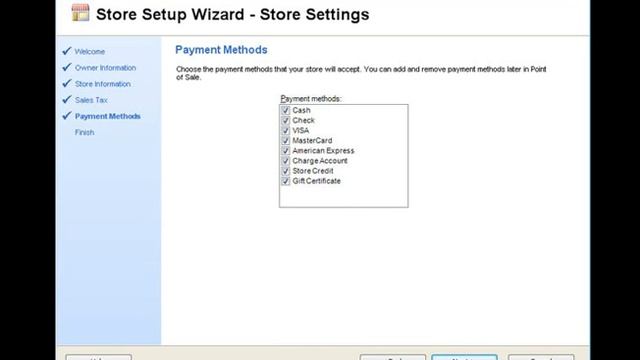 Microsoft Dynamics POS Setup wizard смотреть онлайн