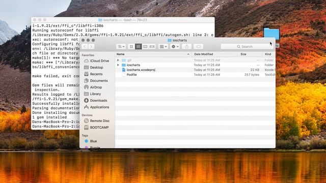 Installing iOS Charts using Cocoa Pods смотреть онлайн