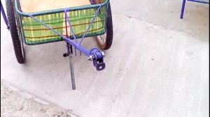 Велоприцеп грузовой. Прицеп для велосипеда на 1-3 бананки.