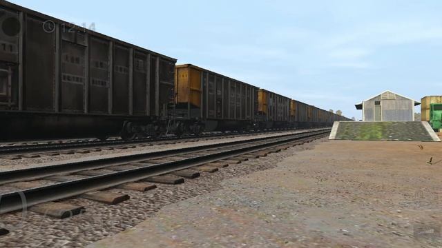 Loaded Coal Train | Trainz simulator 3 смотреть онлайн
