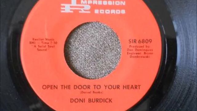 Doni Burdick . Open the door to your heart . смотреть онлайн