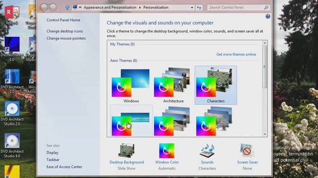 Windows 8 Developer Preview Build 8118 (Post-Milestone 3) Themes смотреть онлайн