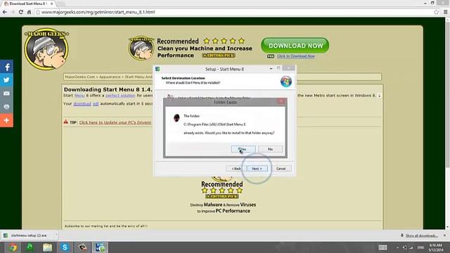 How to get Start Button on Windows 8 free смотреть онлайн