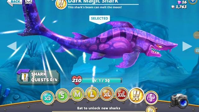unlocking dark magic shark Hungry shark world смотреть онлайн