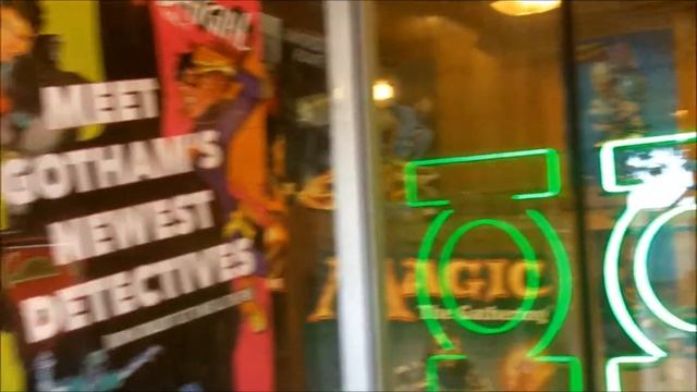 Arcadian Comics & Games Front Window Display Summer 2015 смотреть онлайн