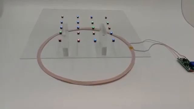 Inductive Coil and 10 Wireless LED Kit 5V 12V 24V смотреть онлайн