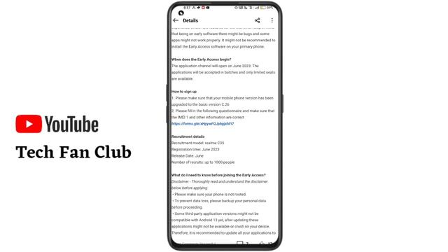 New realme UI 4.0 android 13 update June 2023 for Realme 8 4G, Realme C35, Realme Narzo 50a Prime смотреть онлайн