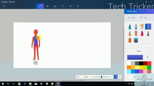Paint 3D | New Feature | Windows 10 Creators Update | 2017 Review смотреть онлайн